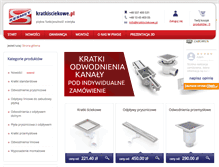 Tablet Screenshot of kratkisciekowe.pl